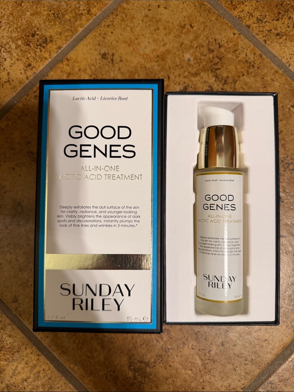 Sunday Riley Good Genes Lactic Acid Treatment –1.7 oz NEW IN BOX